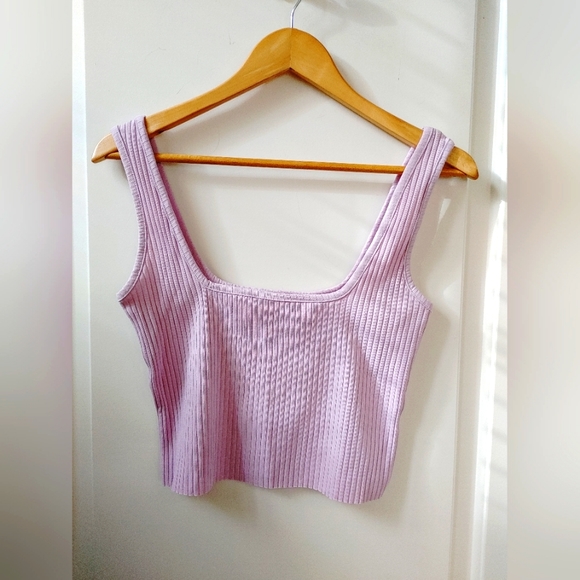 🍋Noize Ribbed Crop Tank ~ Size M - Picture 1 of 5
